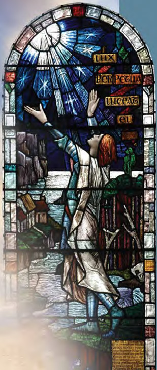 Stained glass window